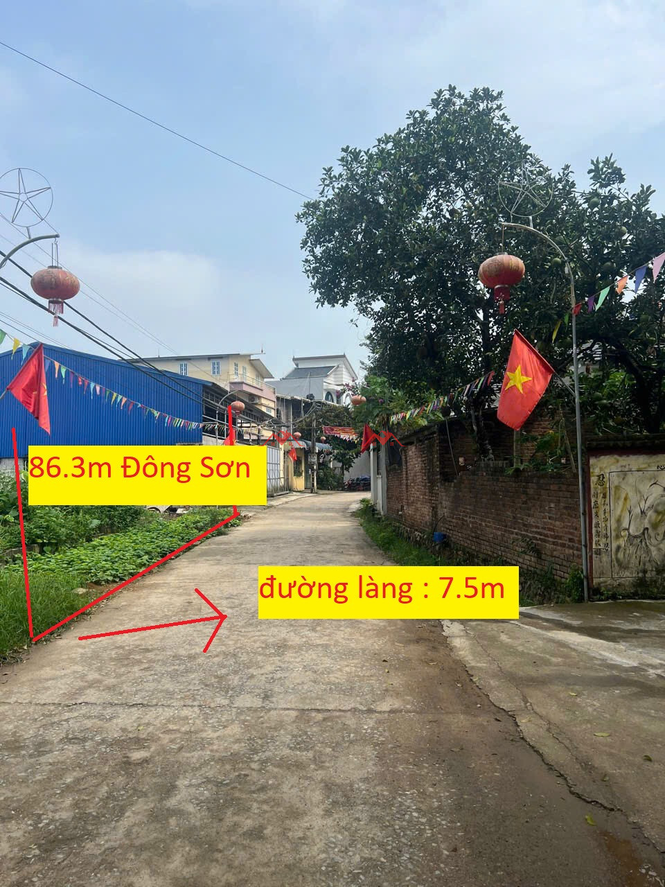 86.3m Đông Sơn – Chương Mỹ – Hà Nội