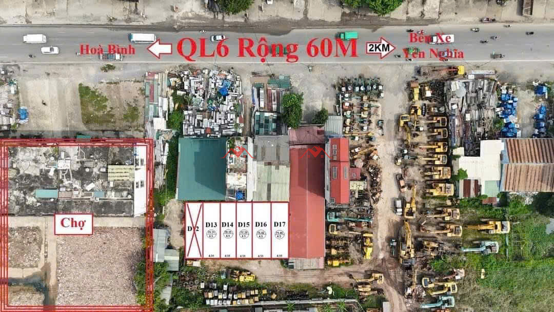 76.42m Khu đất đấu giá Đồng Dung – Đồng Mai – Hà Đông