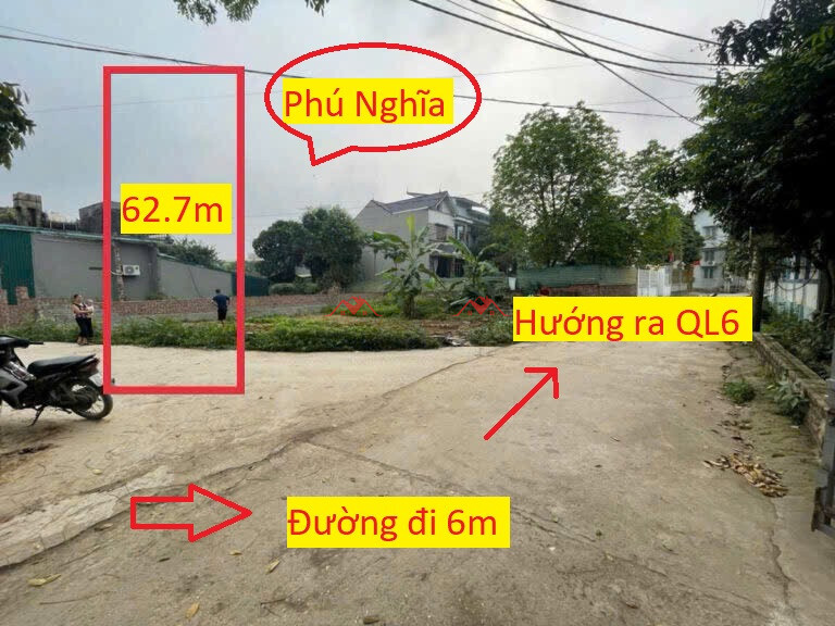 62.7m Phú Nghĩa – Chương Mỹ – Hà Nội
