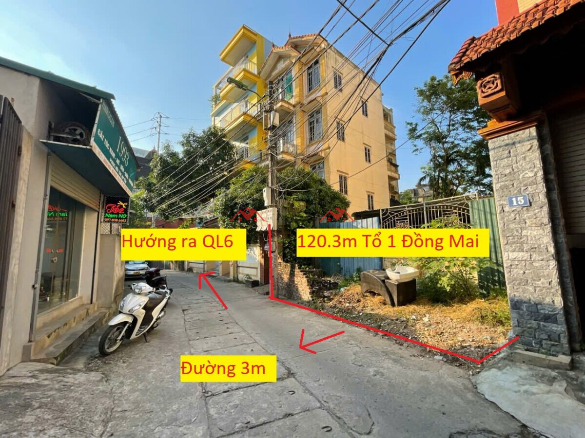 120.3m Tổ 1 – Đồng Mai – Hà Đông