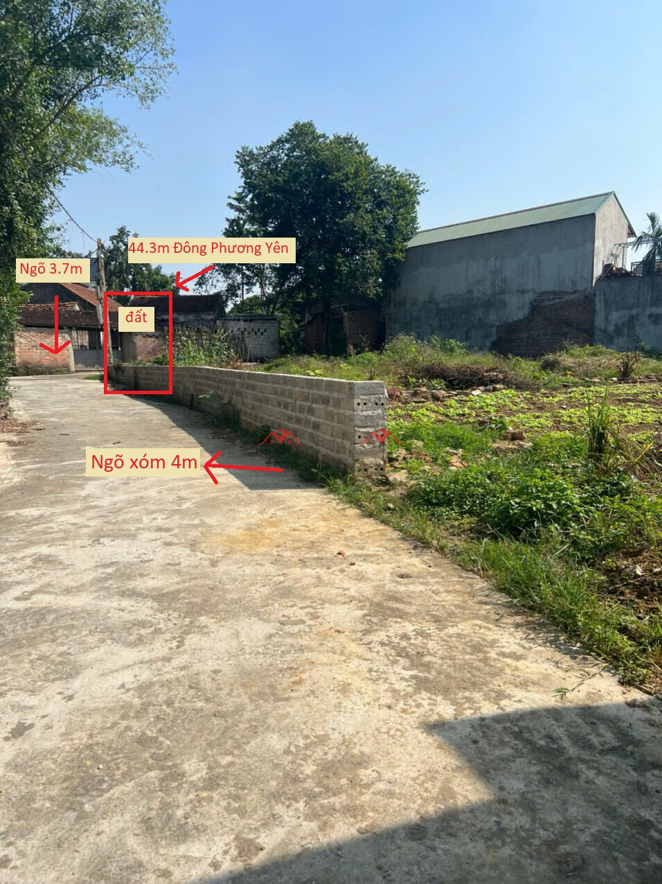 44.3m Đông Phương Yên – Chương Mỹ – Hà Nội