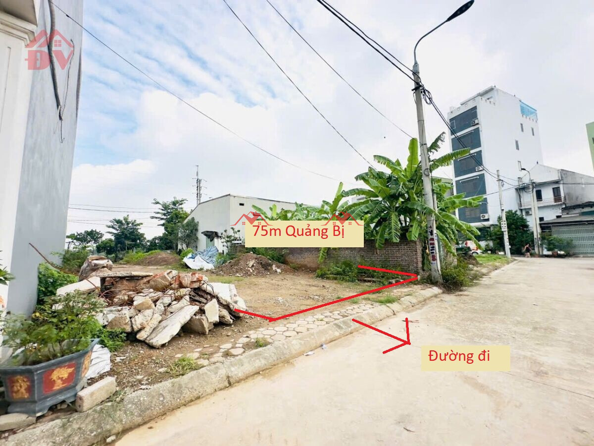 75m Khu Đấu Giá Quảng Bị – Chương Mỹ – Hà Nội