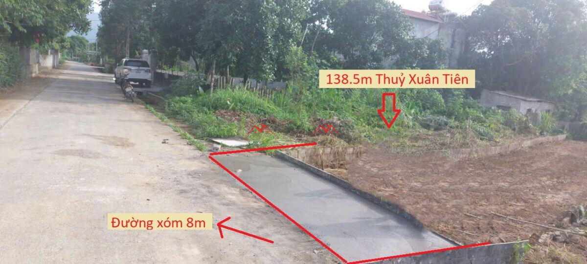 138.5m Thuỷ Xuân Tiên – Chương Mỹ – Hà Nội
