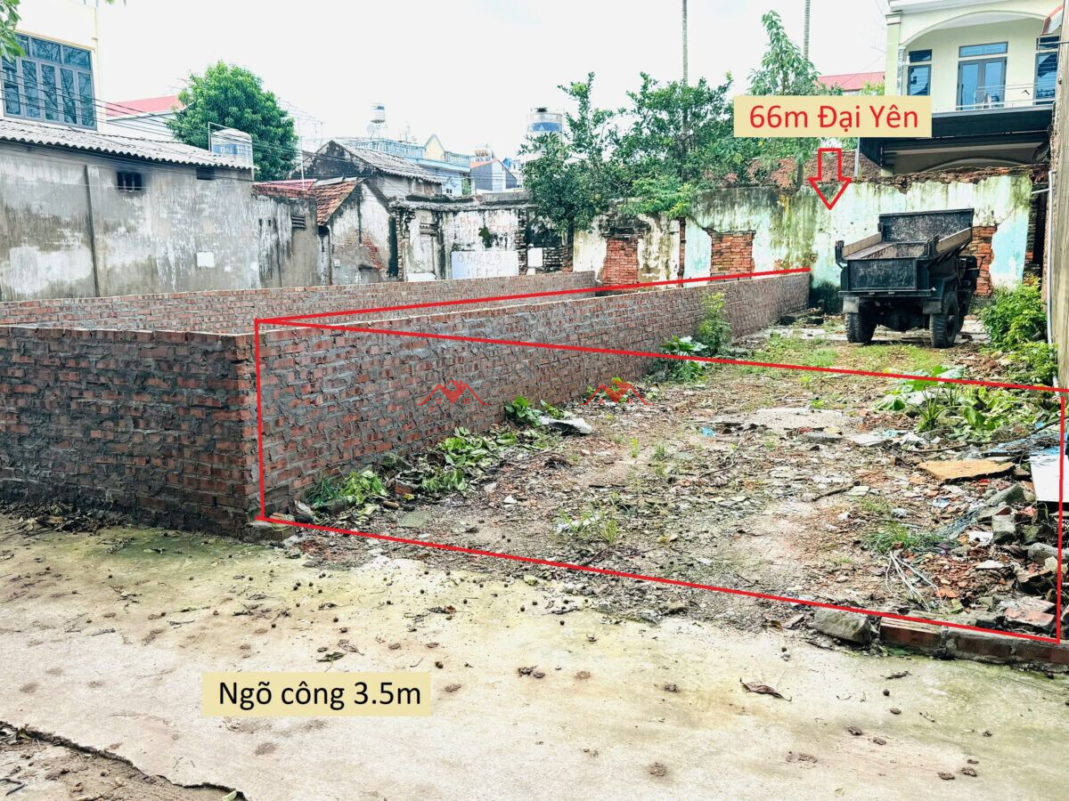 66m Đại Yên – Chương Mỹ – Hà Nội