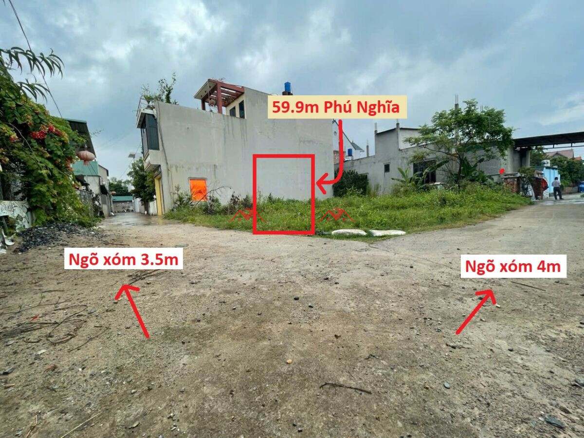 59.9m Phú Nghĩa – Chương Mỹ – Hà Nội