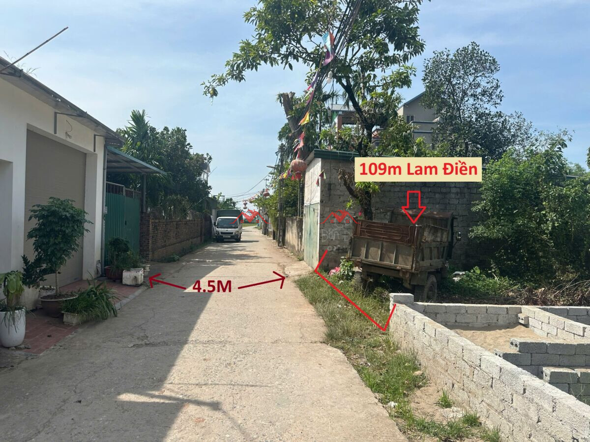 109m Lam Điền – Chương Mỹ – Hà Nội