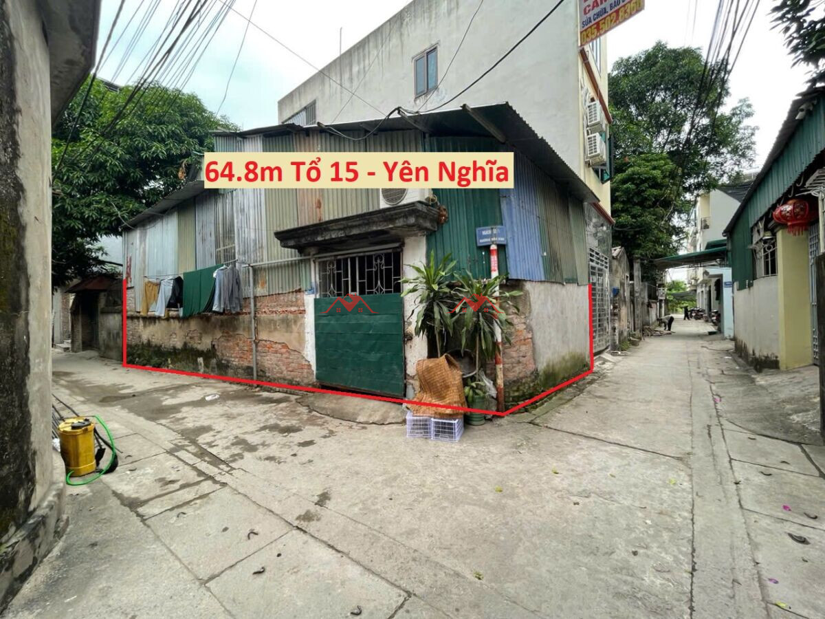 64.8m Tổ 15 Yên Nghĩa – Hà Đông