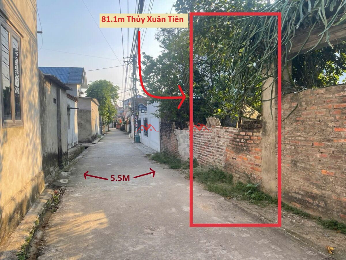 81.1m Tiên Trượng – Thuỷ Xuân Tiên – Chương Mỹ – Hà Nội
