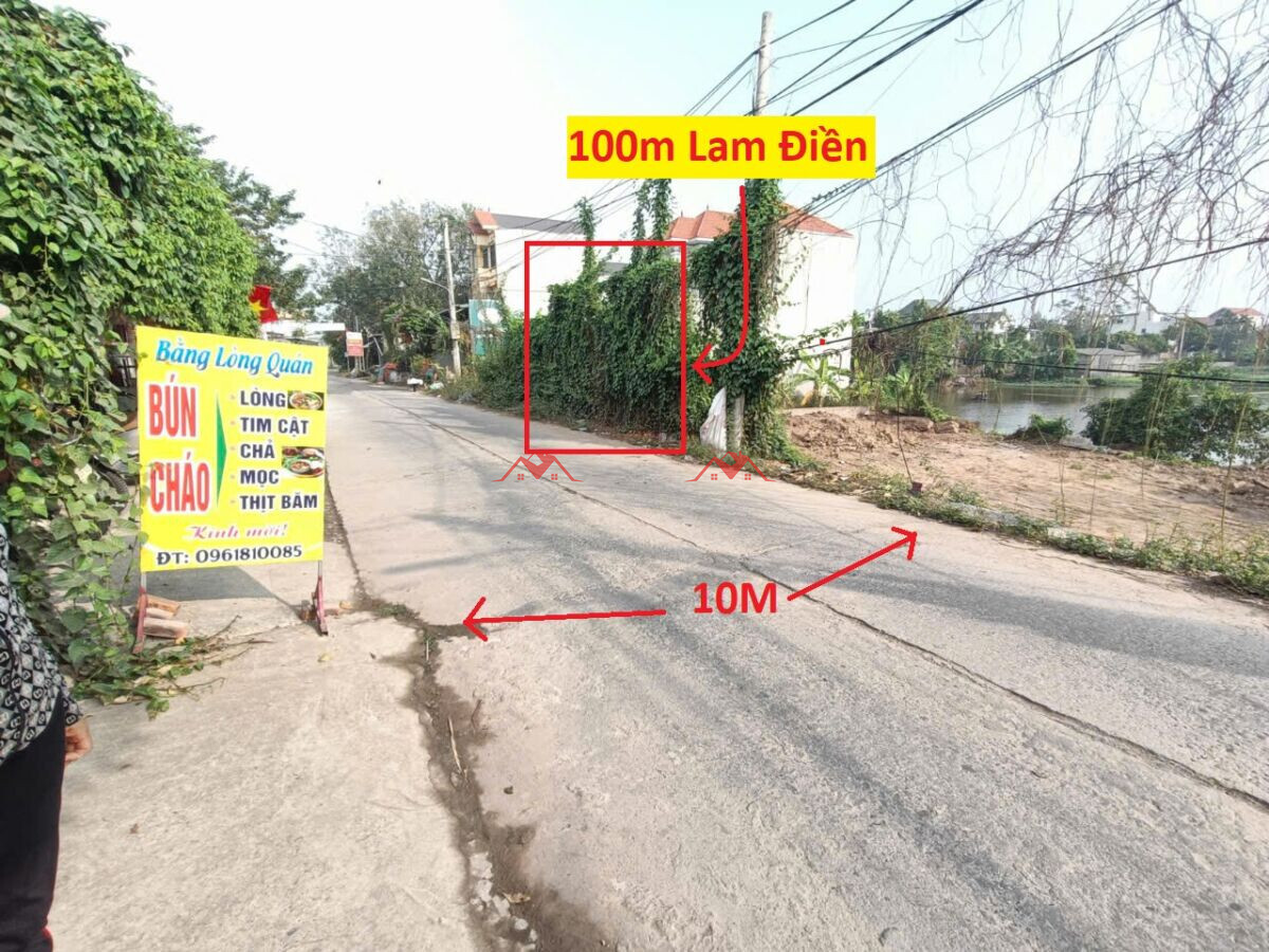 100m Lam Điền – Chương Mỹ – Hà Nội