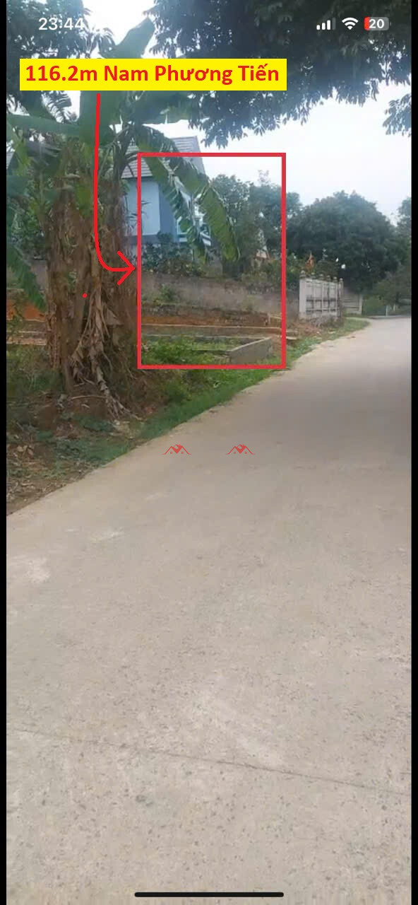 116.2m Đồi Mít – Nam Phương Tiến – Chương Mỹ – Hà Nội