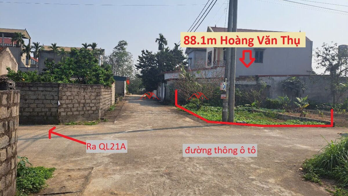 88.1m Lô Góc – Văn Mỹ – Hoàng Văn Thụ – Chương Mỹ – Hà Nội