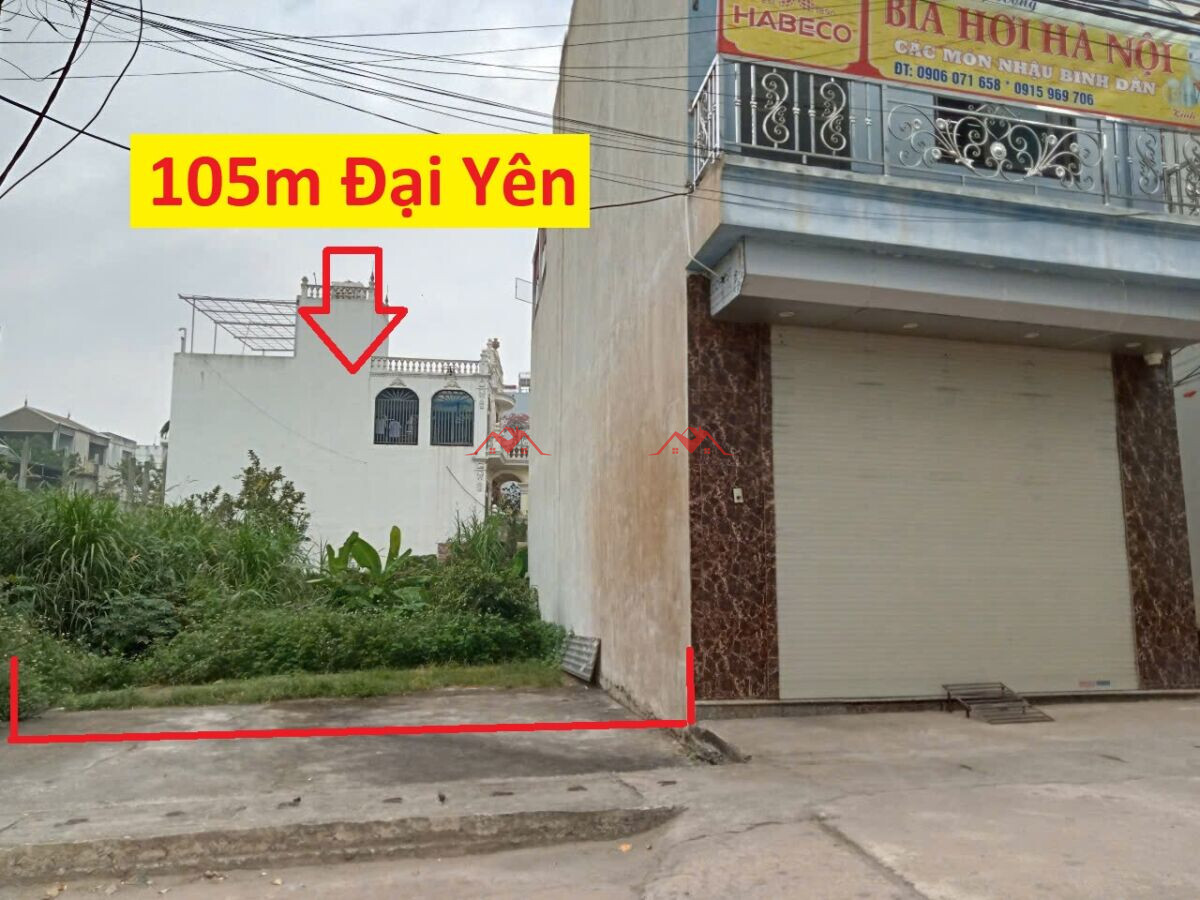 105m Xóm Nứa Đại Yên – Chương Mỹ – Hà Nội