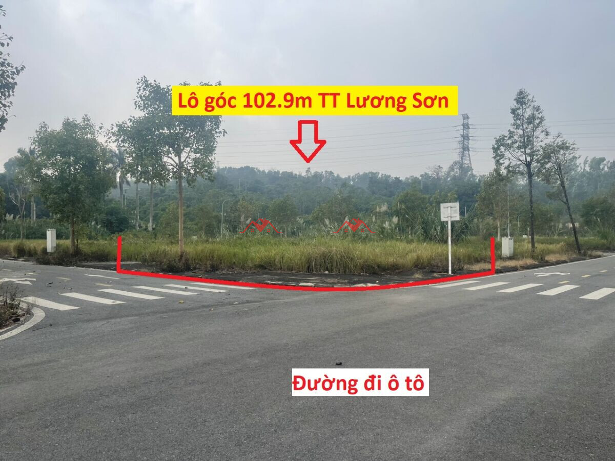 Lô góc 102.9m Hoà Sơn – Lương Sơn – Hoà Bình