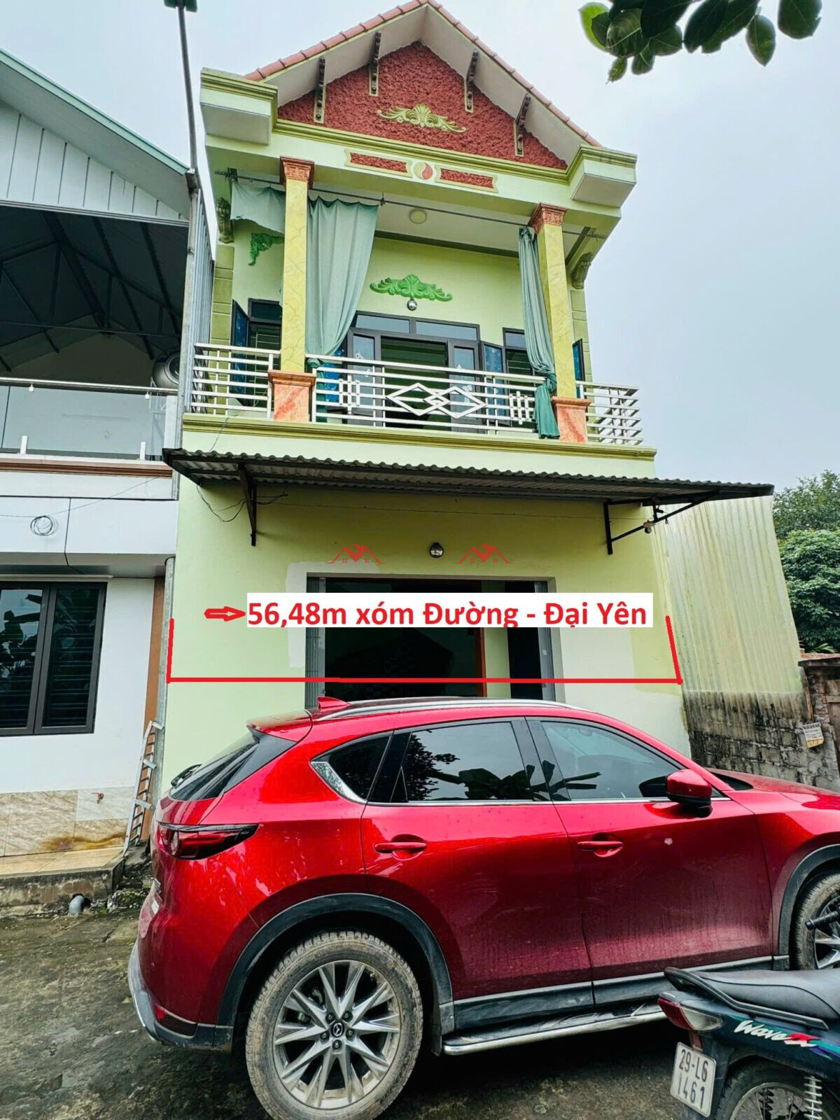 Bán Nhà 56.48m Xóm Đường – Đại Yên – Chương Mỹ