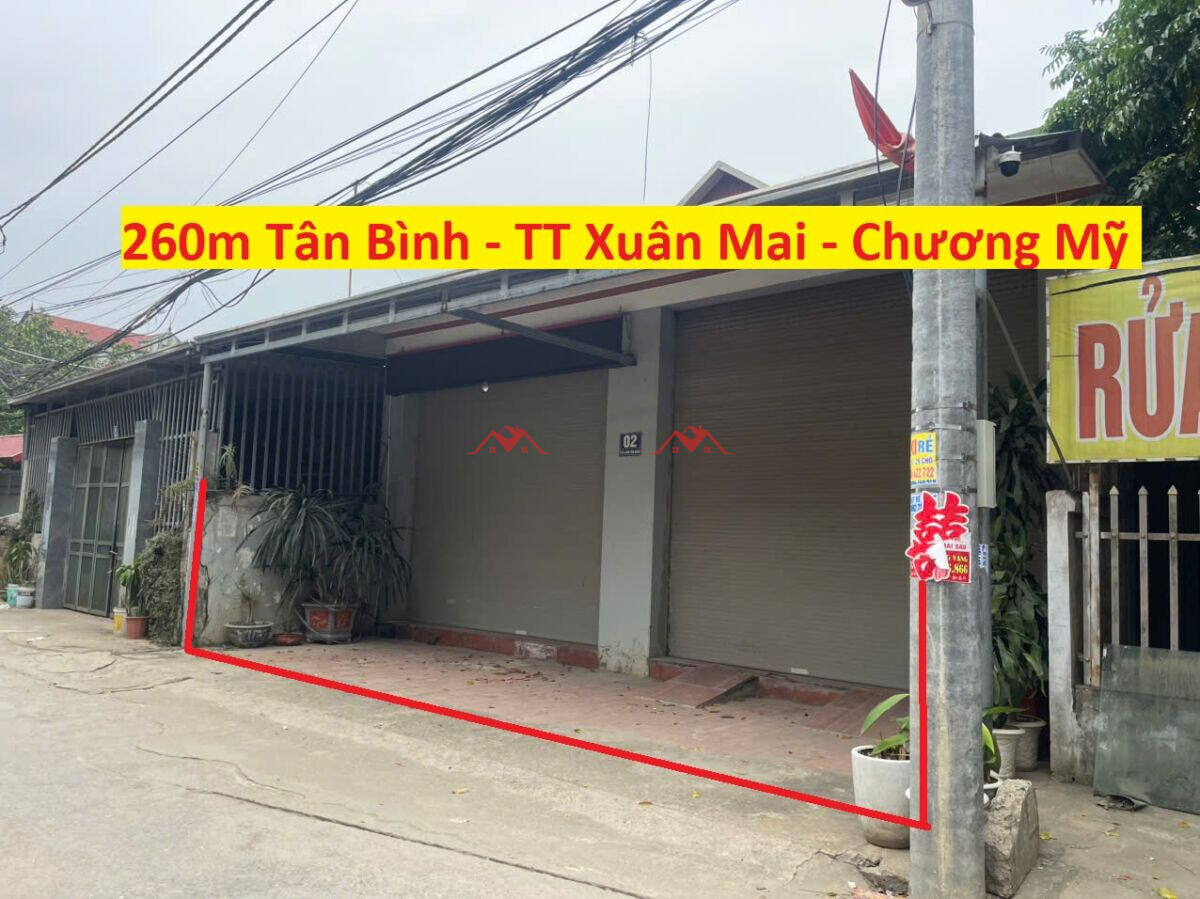 Đất 260m Tân Bình – TT Xuân Mai – Chương Mỹ