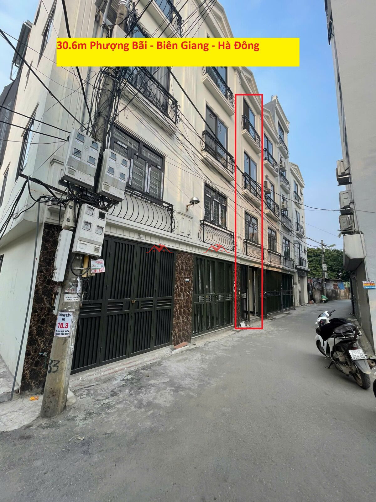 Nhà 4 tầng Phượng Bãi – Biên Giang – Hà Đông