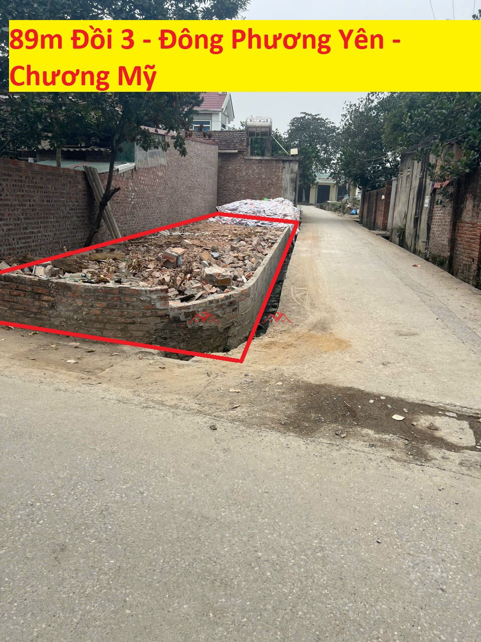 Đất 89m Thôn Đồi 3 – Đông Phương Yên – Chương Mỹ