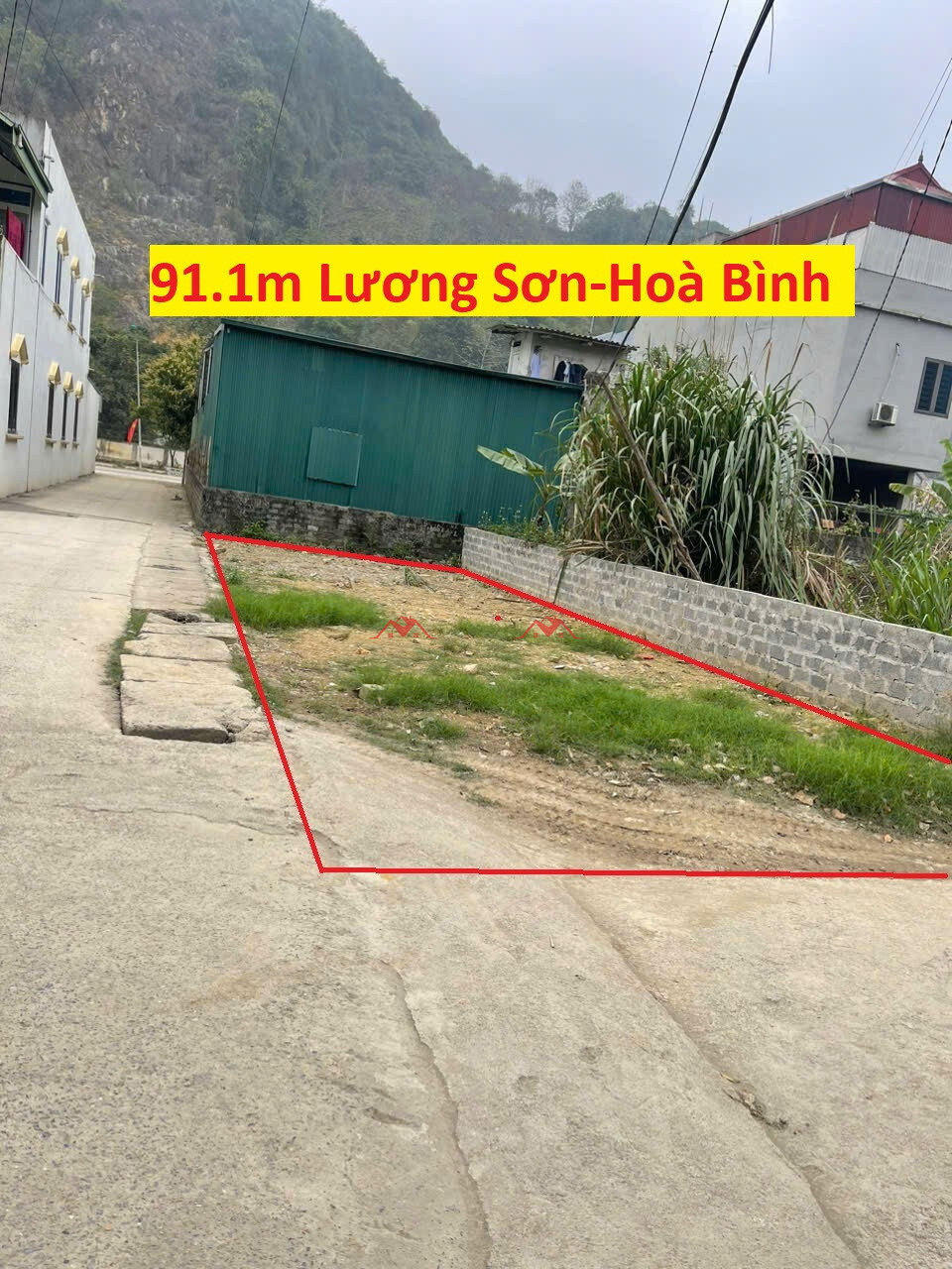 Đất 91.1m Lương Sơn – Hoà Bình