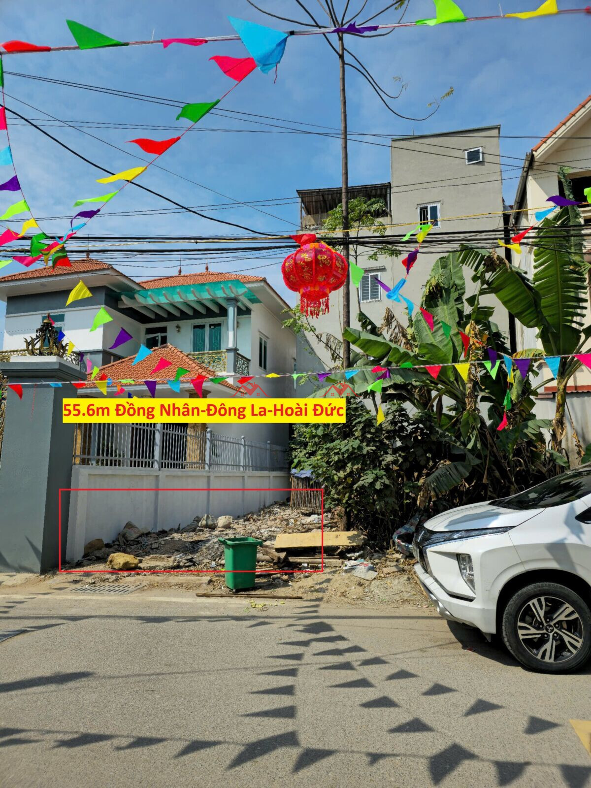 Đất 55.6m Đồng Nhân-Đông La-Hoài Đức