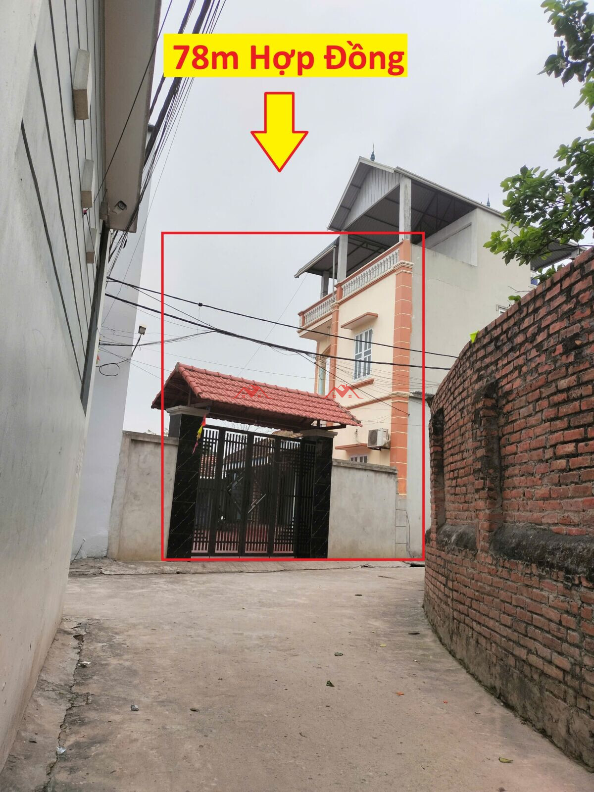 Bán nhà 3 tầng 78m Thái Hòa – Hợp Đồng – Chương Mỹ – Hà Nội