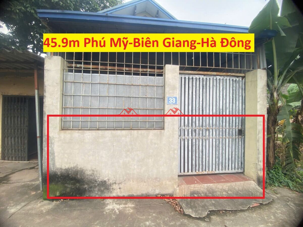 Bán nhà 45.9m Phú Mỹ – Biên Giang – Hà Đông