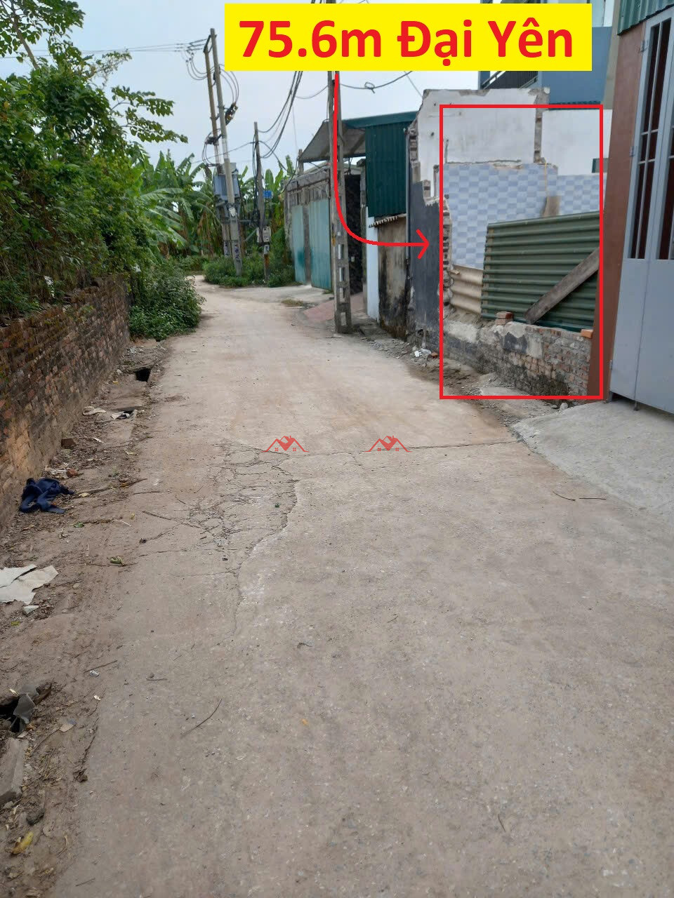 75.6m Thôn 4 – Đại Yên – Chương Mỹ