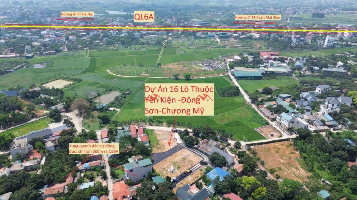 Cụm 16 Lô Yên Kiện – Đông Sơn – Chương Mỹ