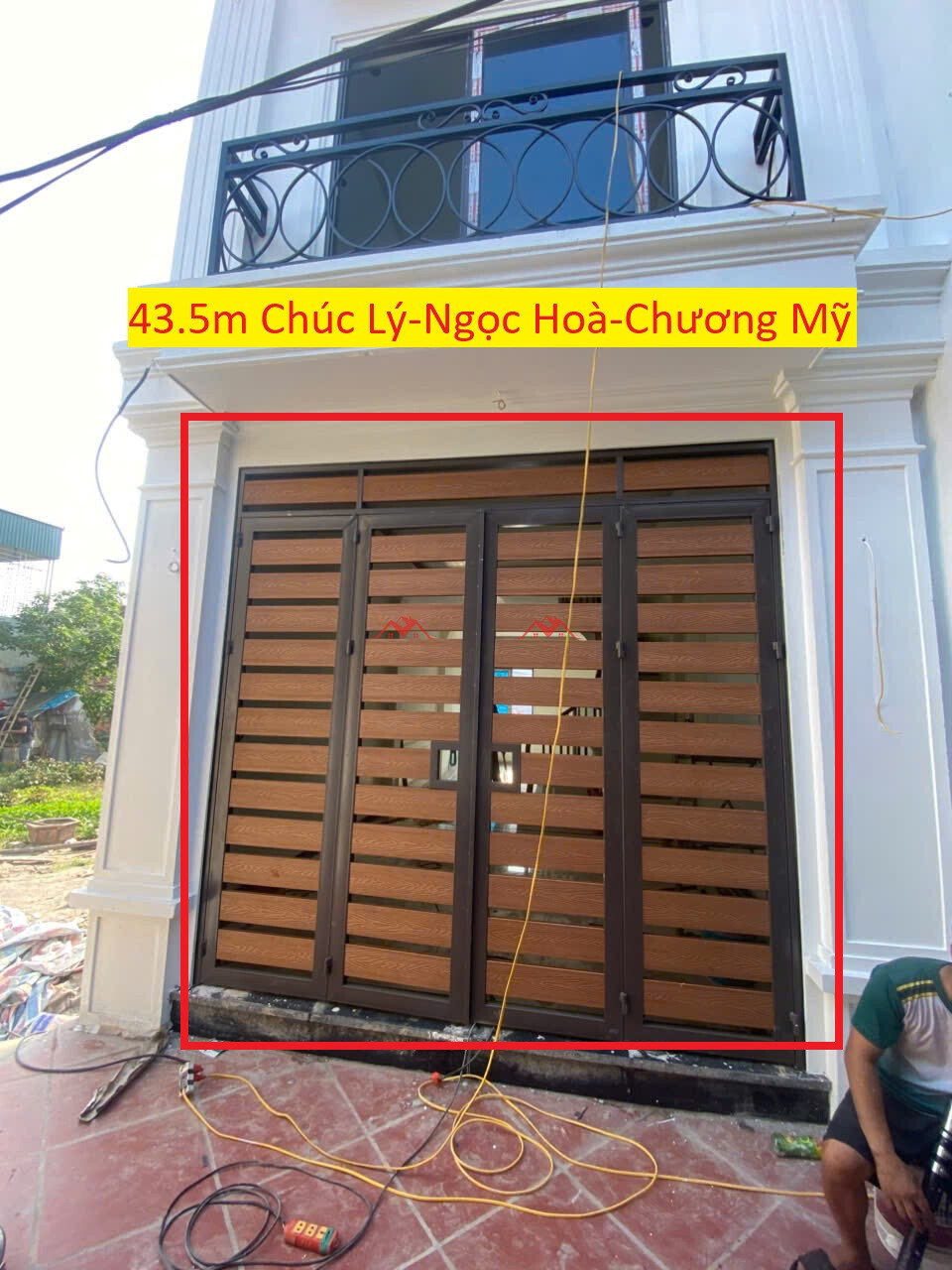 Nhà 43.5m Chúc Lý – Ngọc Hoà – Chương Mỹ – Hà Nội