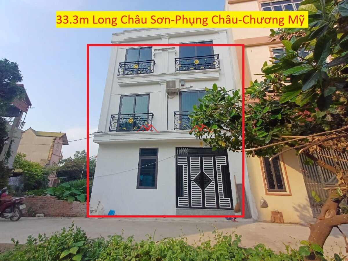Nhà 33.3m Long Châu Sơn – Phụng Châu – Chương Mỹ