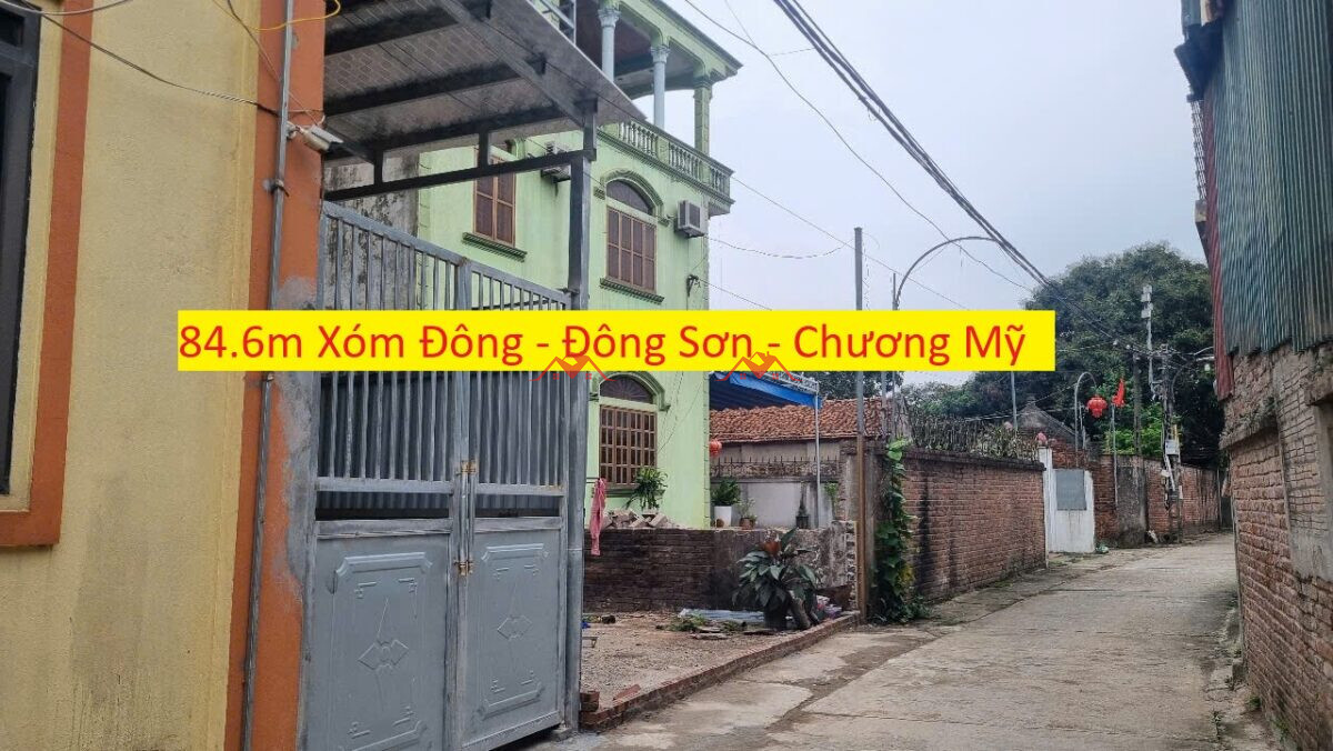 84.6m Xóm Đông – Đông Sơn – Chương Mỹ