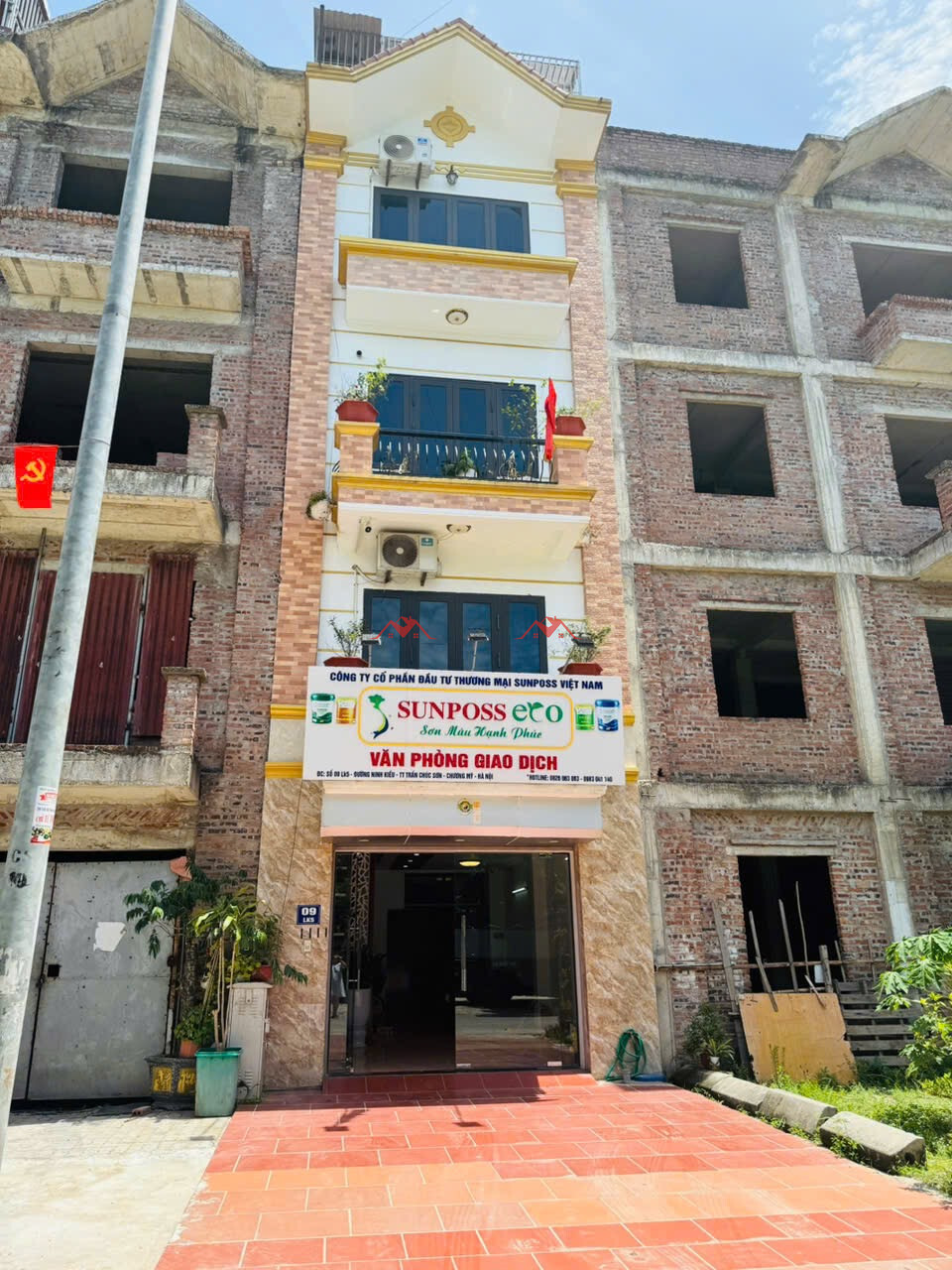 Nhà 65.9m Căn 09 LK5 Lộc Ninh – TT Chúc Sơn – Chương Mỹ