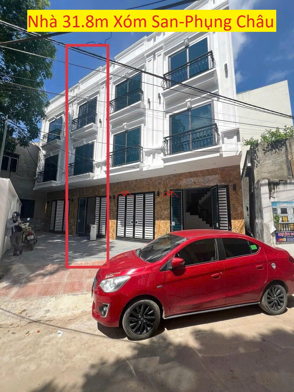 Nhà 31.8m Xóm San-Phụng Châu-Chương Mỹ