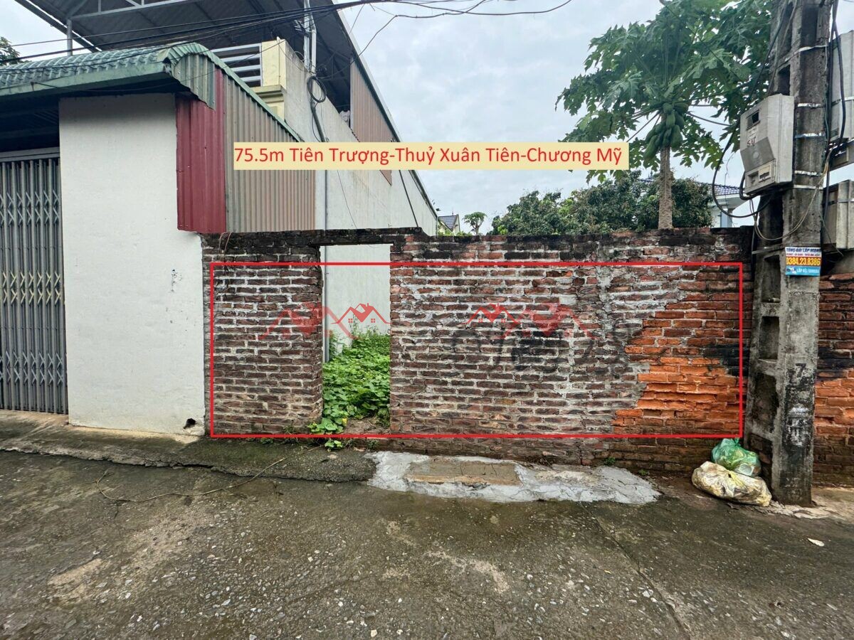 75.5m Tiên Trượng – Thủy Xuân Tiên – Chương Mỹ – Hà Nội