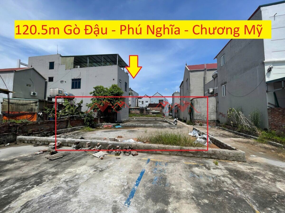 120.5m Gò Đậu – Phú Nghĩa – Chương Mỹ – Hà Nội
