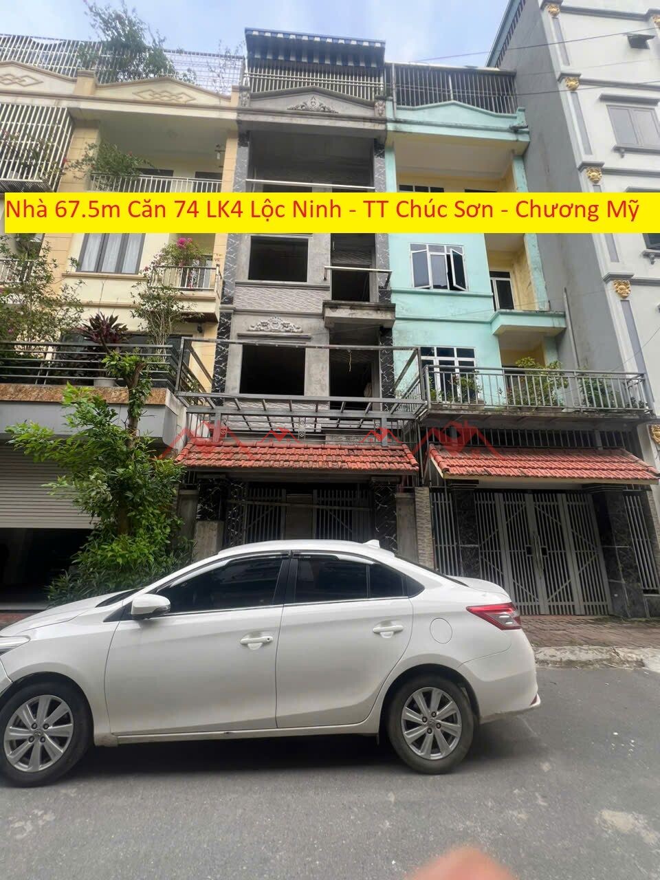 Nhà 67.5m Căn 74 LK4 Lộc Ninh – TT Chúc Sơn – Chương Mỹ