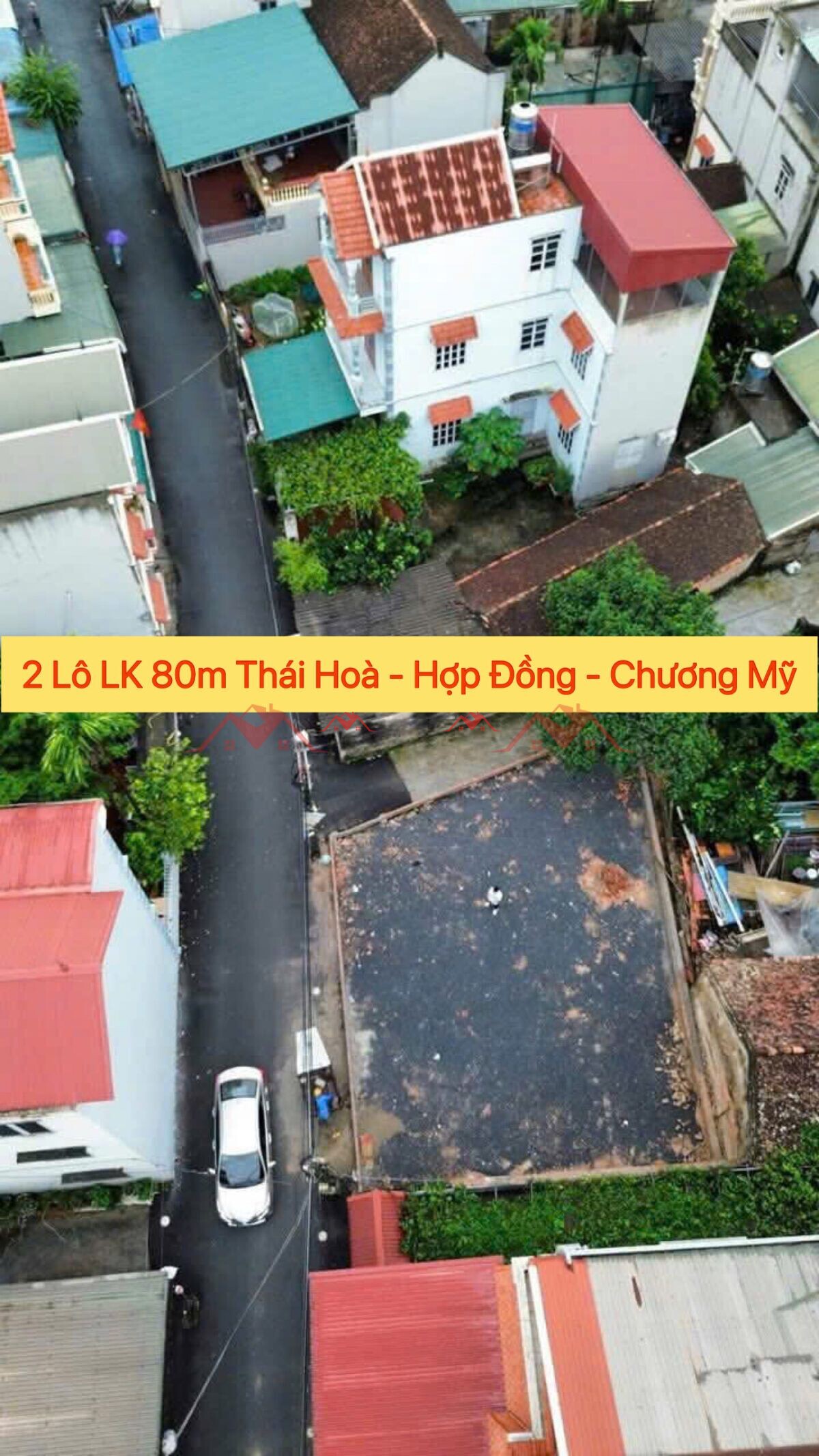 2 Lô LK 80m Thái Hoà – Hợp Đồng – Chương Mỹ