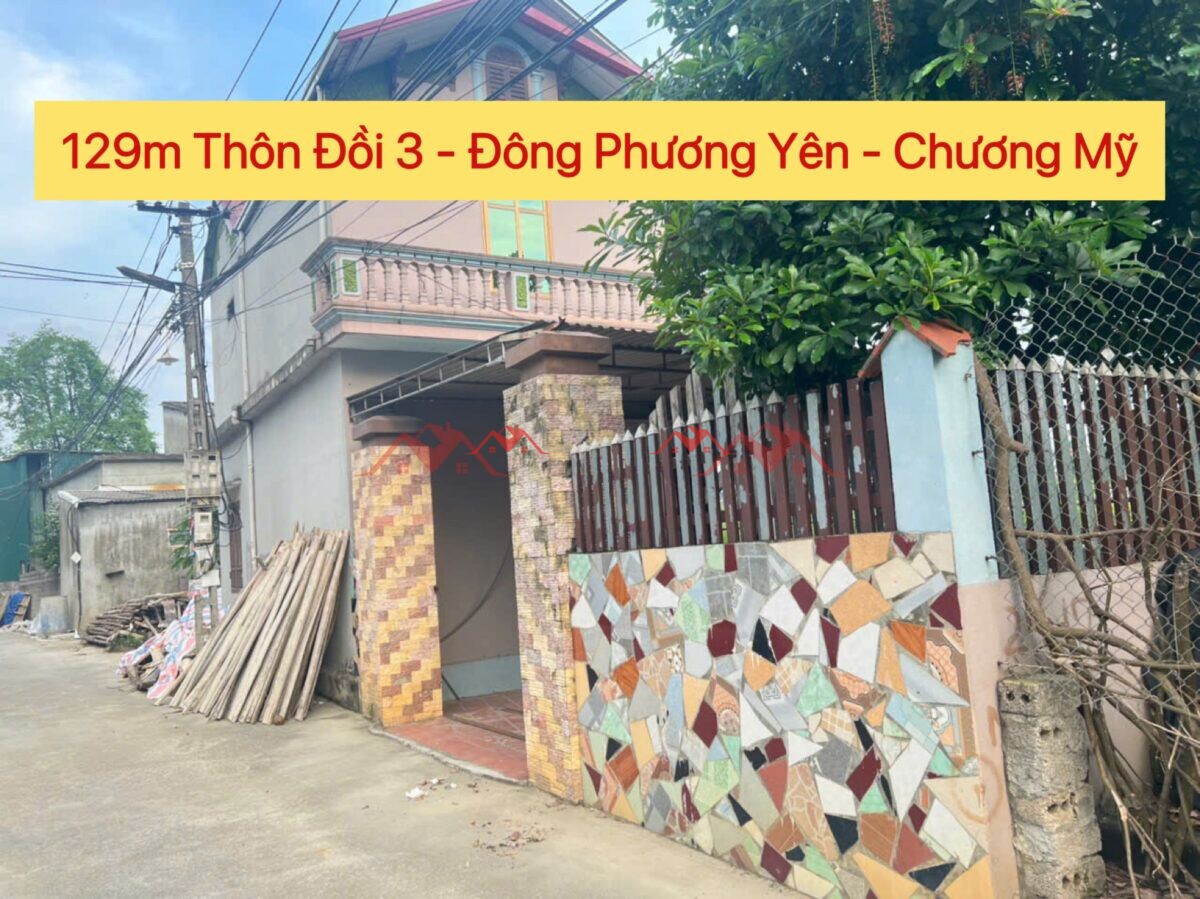 129m Thôn Đồi 3 – Đông Phương Yên – Chương Mỹ