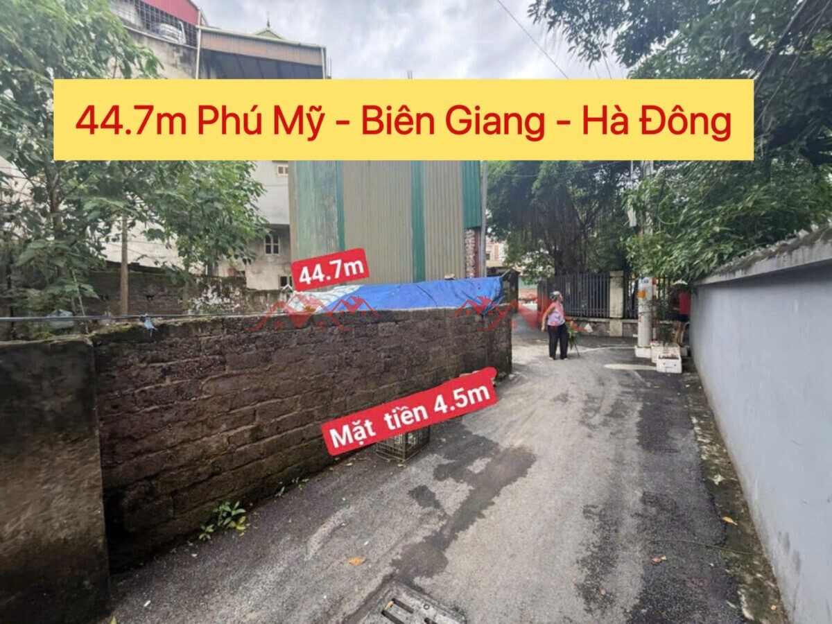 44.7m Phú Mỹ – Biên Giang – Hà Đông