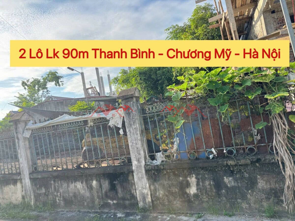 2 Lô Lk 90m Thanh Bình – Chương Mỹ – Hà Nội