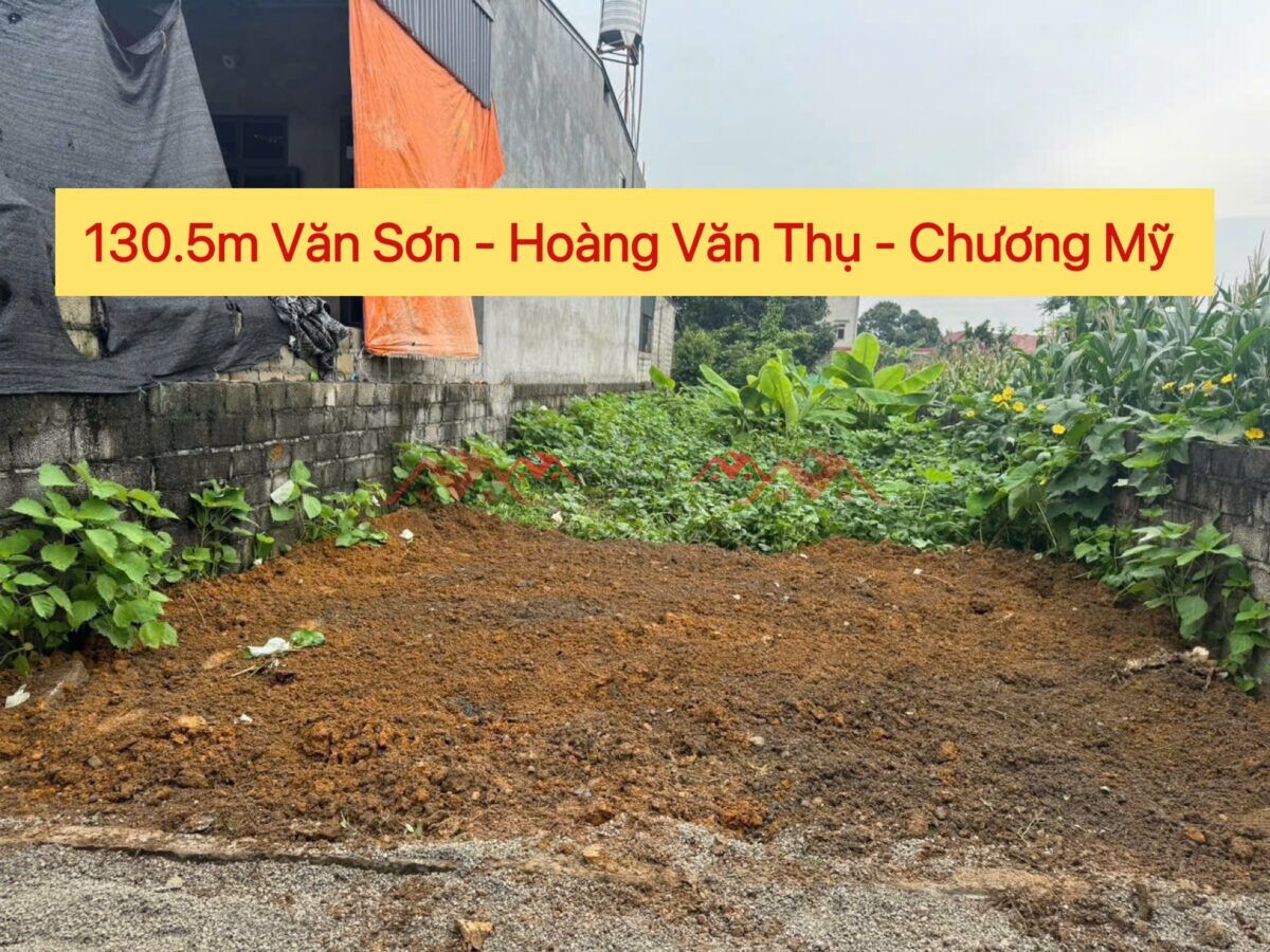 130.5m Văn Sơn – Hoàng Văn Thụ – Chương Mỹ – Hà Nội