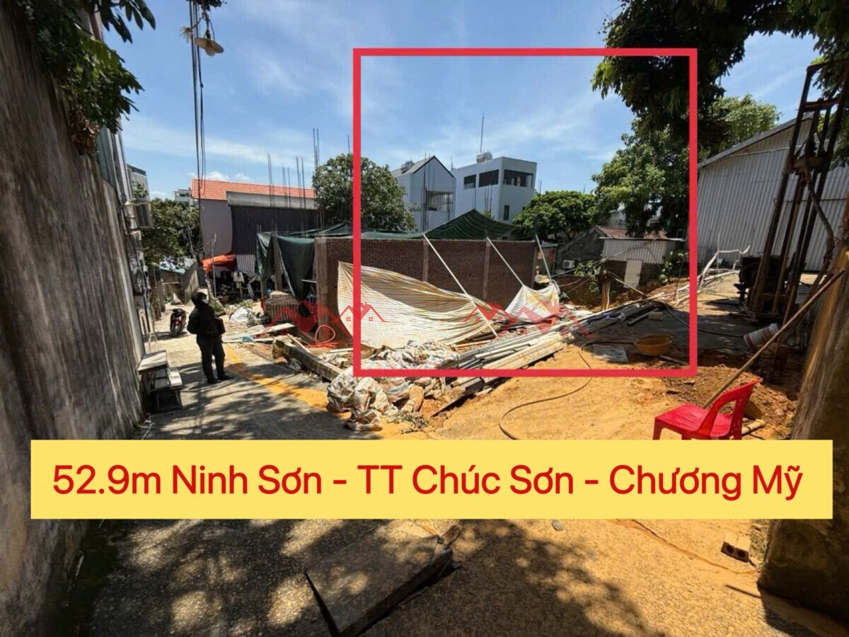 52.9m Ninh Sơn – TT Chúc Sơn – Chương Mỹ – Hà Nội