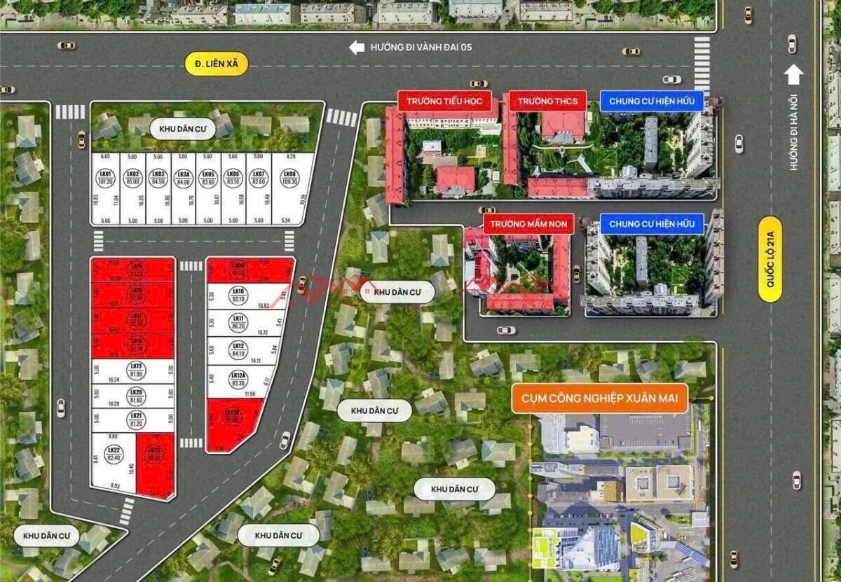 23 Lô LK Xuân Linh – Thuỷ Xuân Tiên – Chương Mỹ – Hà Nội