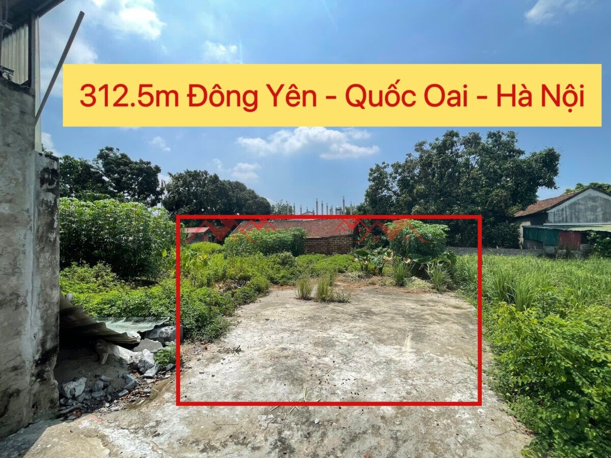 312.5m Đông Yên – Quốc Oai – Hà Nội