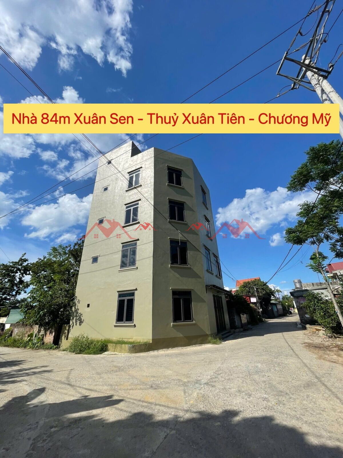Nhà 84m Xuân Sen – Thuỷ Xuân Tiên – Chương Mỹ