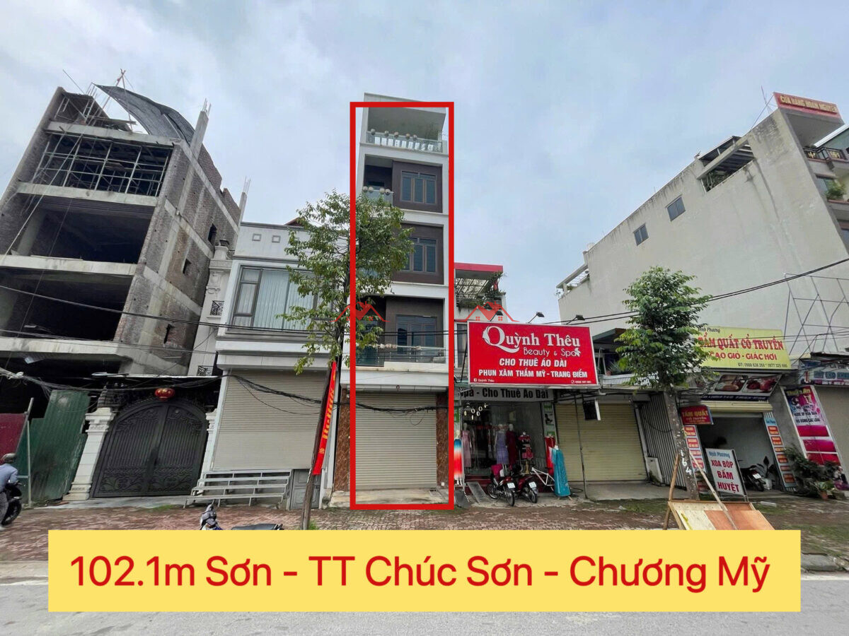 Nhà 102.1m Ninh Sơn – TT Chúc Sơn – Chương Mỹ