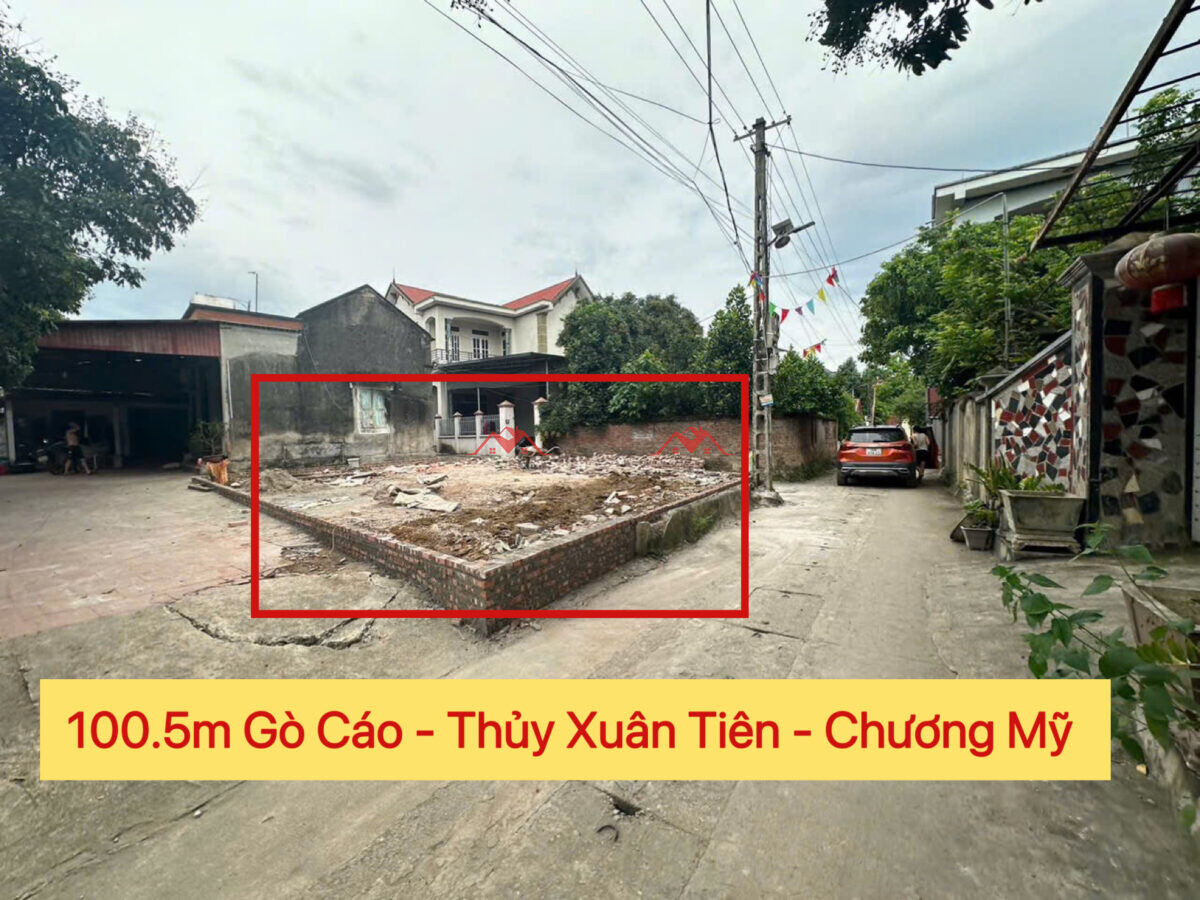 100.5m Gò Cáo – Thủy Xuân Tiên – Chương Mỹ
