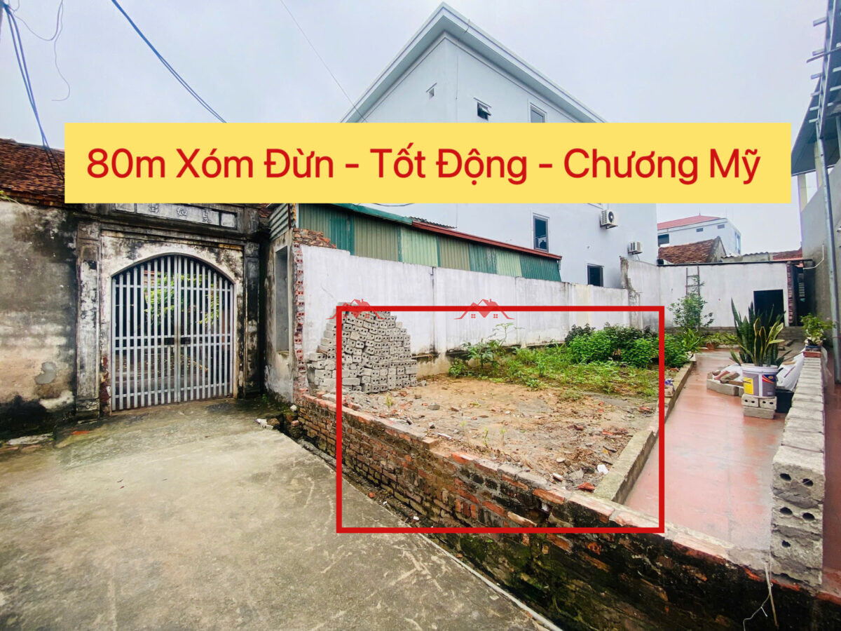 80m Xóm Đừn – Tốt Động – Chương Mỹ