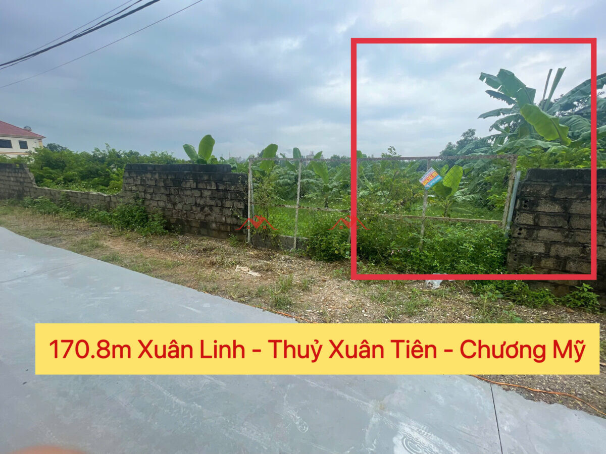 170.8m Xuân Linh – Thuỷ Xuân Tiên – Chương Mỹ