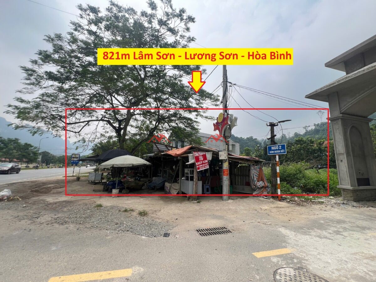 821m Mặt đường kinh doanh tại Lâm Sơn – Lương Sơn – Hoà Bình