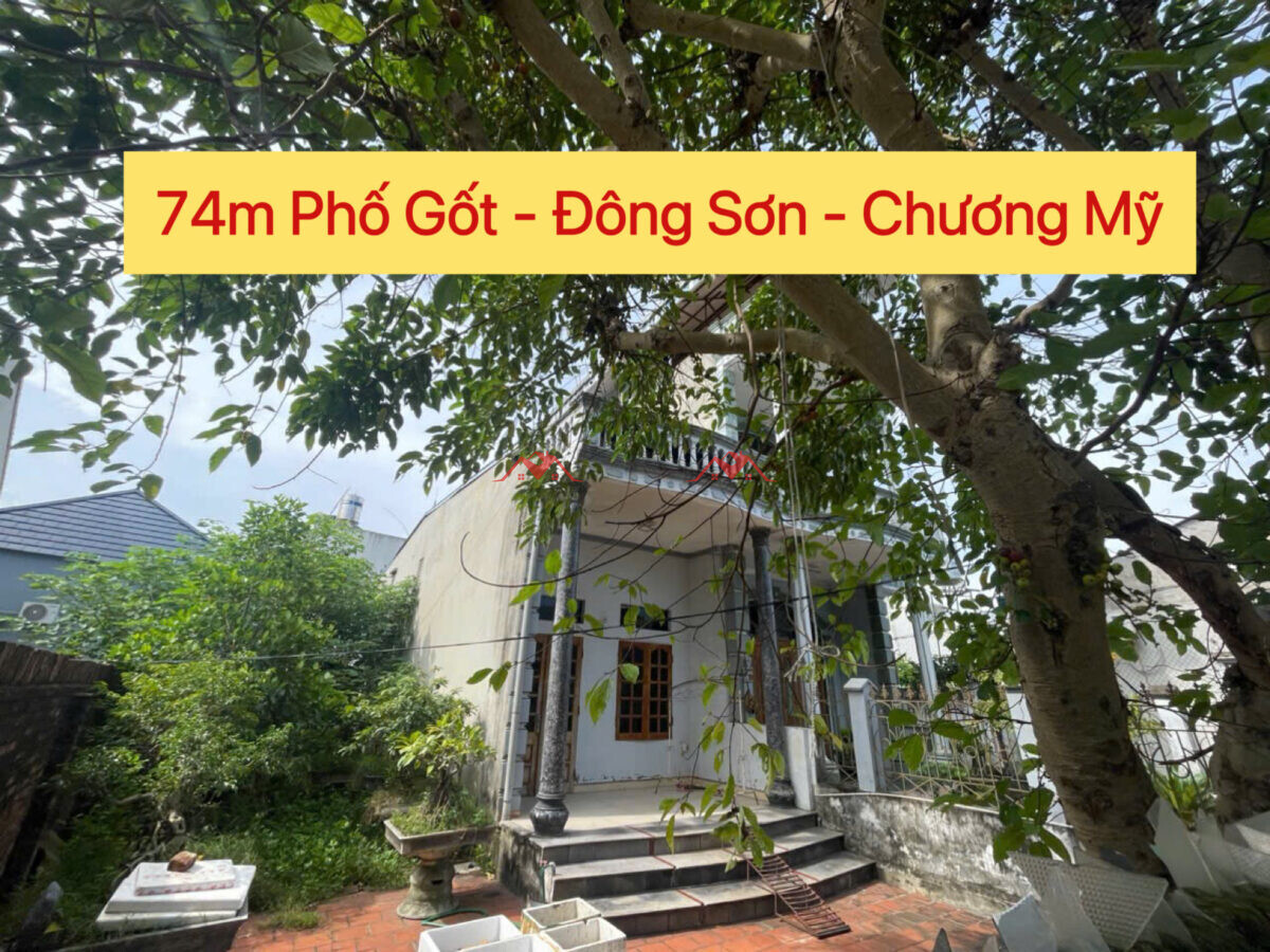 74m Phố Gốt – Đông Sơn – Chương Mỹ